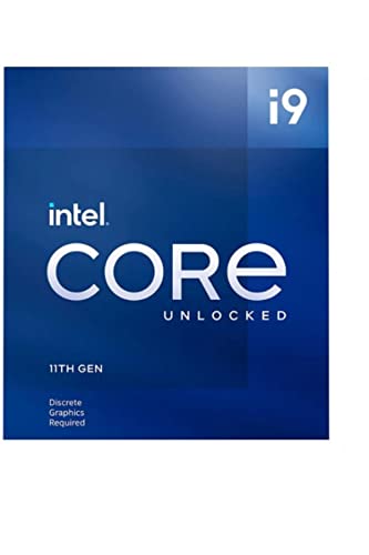 Intel® Core™ I9-11900F, Processore Desktop, Per Sistemi Desktop 8 Core Fino A 5,2 Ghz Lga1200 (Chipset Intel® Serie 500 E Serie 400 Selezionati) 65 W