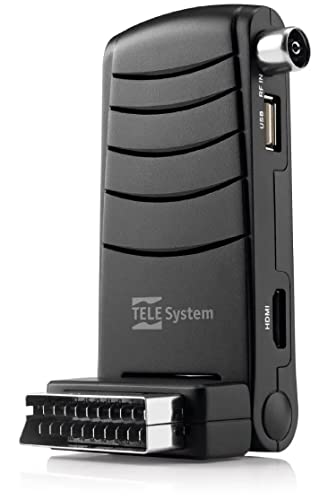 Telesystem Ts6005 - Decoder Digitale Terrestre Dvb-T/T2 Hd, Nero