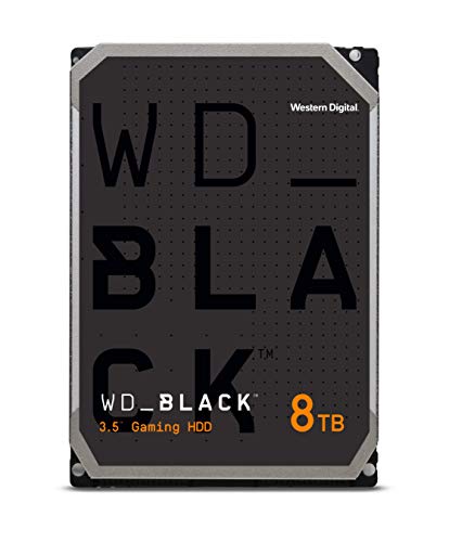 Wd_Black 8 Tb Prestazioni 3,5" Disco Rigido Interno - Classe 7.200 Rpm, Sata 6 Gb/S, Cache 256 Mb