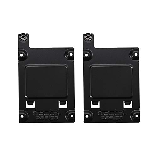 Fractal Design Ssd Bracket Kit Accessory - Type A - 2,5" - Thumbscrew - Black (2-Pack)