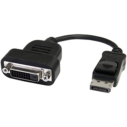 Startech.Com Adattatore Displayport A Dvi, Adattatore Compatto Da Displayport A Dvi-D, Dongle Dp A Dvi Monitor/Display 1080P, Convertitore Video 1080P
