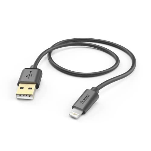 Hama Cavo Lightning Usb-A (Cavo Di Carica/Trasferimento Dati/Data, Usb-A 2.0 Maschio A Lightning, 1,5 M, Certificato Mfi, 480 Mbit/S, Ipad/Iphone 13/1