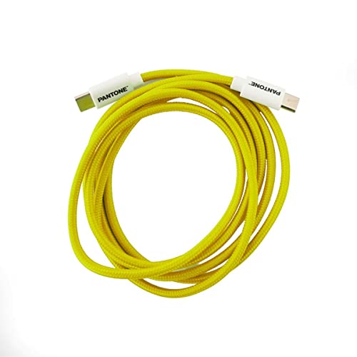 Celly, Cavo Usb-C A Usb-C Con Connettore Reversibile Per Ricarica Veloce, Lunghezza 1,5 M, Connettori In Pvc E Rivestimento In Nylon Anti-Piegamento,