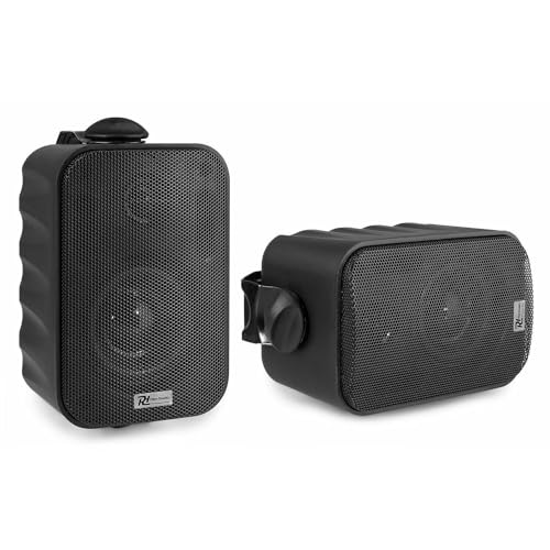 Power Dynamics Bgo30 - Altoparlanti A 2 Vie, 60 W, In Legno, 3", Per Interni Ed Esterni, Con Griglia In Alluminio E Supporto Di Montaggio, Resistente