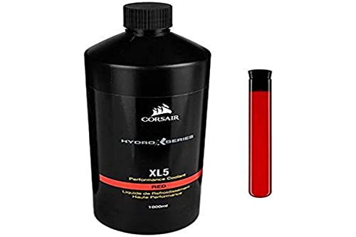 Corsair Hydro X Serie, Xl5 Performance Liquido Refrigerante, 1L (Colore Traslucido Vibrante, Refrigerante Dalle Elevate Prestazioni, Innovativi Inibit