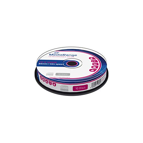 Mediarange Mr214 Cd-R - Confezione Da 10