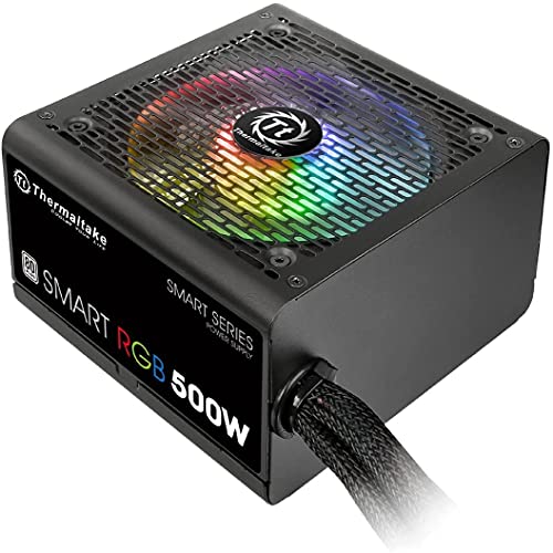 Thermaltake Smart Rgb Alimentatore Da 500 W, Nero