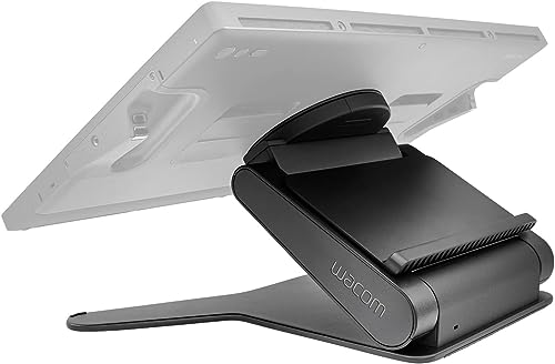 Wacom Cintiq Pro 27 Ergo Stand (Compatibile Cintiq Pro 27-2022), Black, One Size