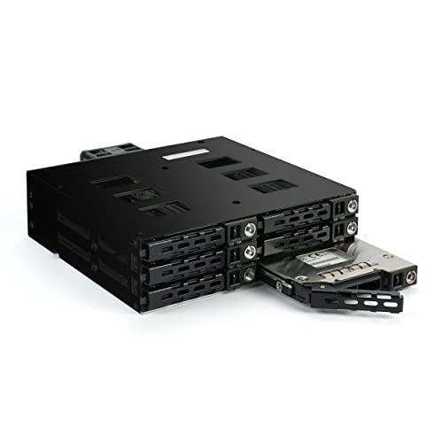 Fantec Mr-Sa1262-12G/6G Sas 12G + Sata 6G Backplane Per Hdd/Ssd Da 6 × 2,5"