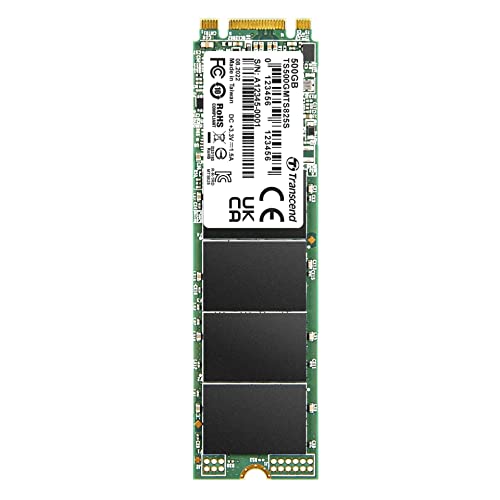 Transcend Ssd 825S M.2 500Gb Série Ata Iii 3D Nand - Ts500Gmts825S
