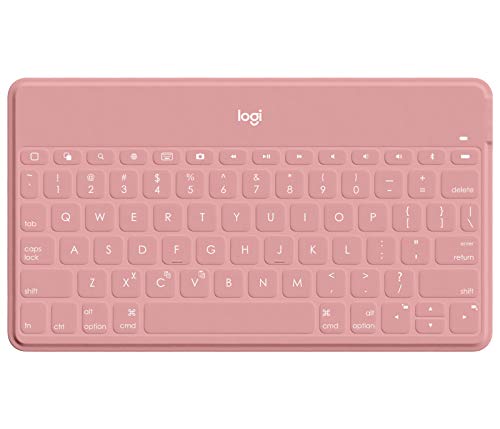Logitech Keys-To-Go Tastiera Bluetooth, Layout Tedesco Qwertz - Rosa