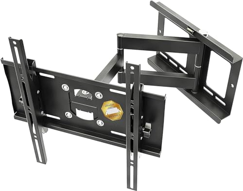 Ricoo Supporto Tv Parete R23-S 31-65" Pollici (79-165 Cm) Staffa Televisore Girevole Inclinabile Porta Televisione Universale Vesa 200 X 200-400 X 400