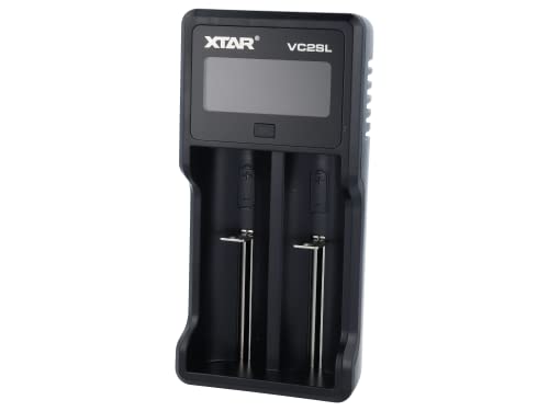 Xtar Vc2Sl Battery Charger Li-Ion/Ni-Mh/Ni-Cd 18650