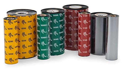 Zebra 2300 Wax Thermal Ribbon - Nastro Per Stampa, 131 Mm X 450 M