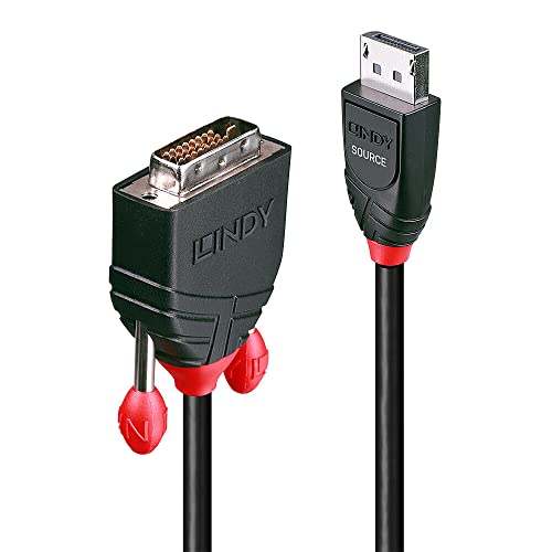 Lindy Cavo Displayport/Dvi-D, 5M, Nero