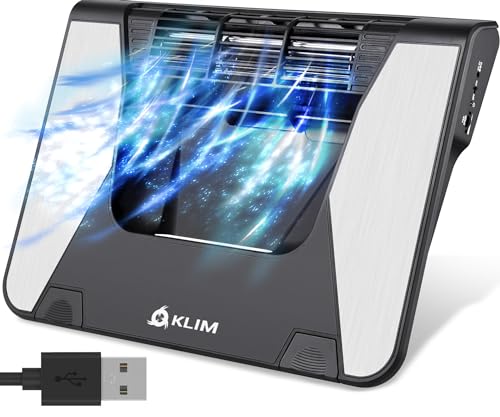 Klim Airflow + Raffreddatore Per Pc Portatile Nuova + Innovativa Turbina A Flusso Incrociato + Alte Prestazioni + Alta Qualità + Garanzia Di 5 Anni +