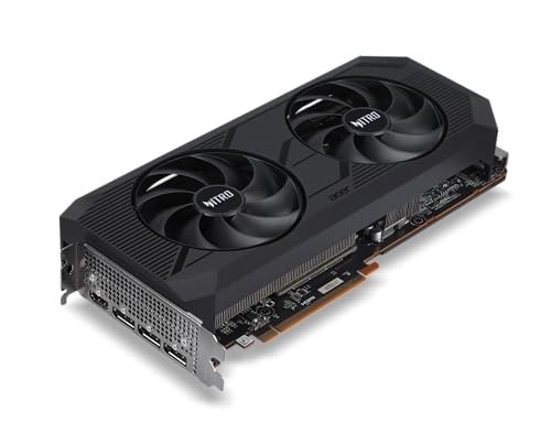 Acer Nitro Amd Radeon Rx 7700 Xt Oc - 12Gb Vram Gddr6, Hdmi, 3X Dp - Pcie 4.0 - Doppia Ventola - Nero - Scheda Grafica