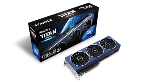 Scheda Grafica Sparkle Sa770T-16Goc 16 Gb Gddr6 Intel Arc A770 Titan Oc Edition