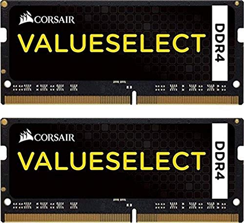 Corsair Value Select Sodimm 16Gb (2X8Gb) Ddr4 2133Mhz C15 Memoria Per Laptop/Notebook , Nero