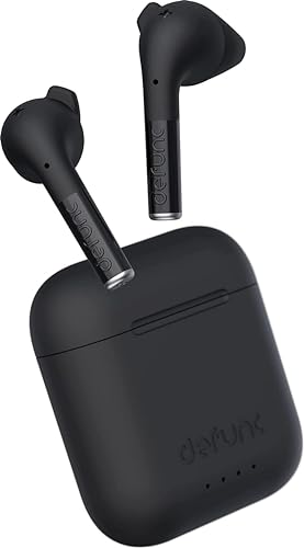 Defunc True Talk Auricolari In-Ear Wireless Con Microfono A Cancellazione Del Rumore Enc, Bluetooth 5.2, Custodia Di Ricarica Veloce, Controllo Touch,