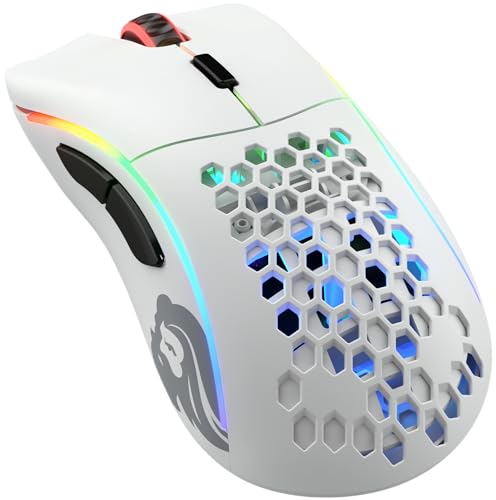 Glorious Gaming Model D Wireless Mouse Da Gaming Senza Fili - Superleggero 69 G, Wireless 2,4 Ghz Senza Lag, Fino A 71 Ore Di Batteria, Rgb, Sens. Bam
