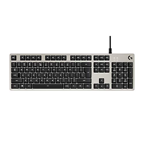 Logitech G413 Tastiera Gaming Meccanica, Tasti Retroilluminati, Romer-G Tactile Switch, Telaio In Alluminio Spazzolato, Tasti Personalizzabili, Usb Pa