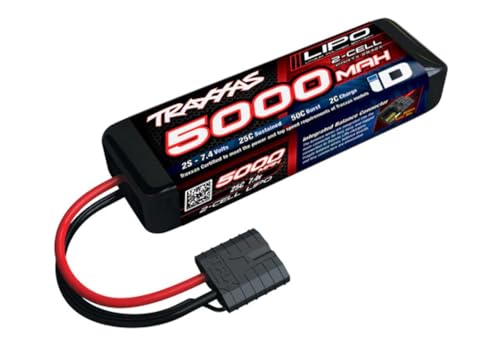 Traxxas Pacchetto Batteria (Lipo) 7.4 V 5000 Mah Numero Di Celle: 2 25 C Hardcase Traxxas Id