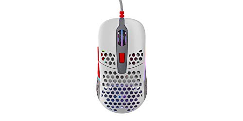 Xtrfy M42 Rgb - Mouse Da Gaming Superleggero - Con Cavo E Sensore Pixart 3389 All'Avanguardia - Struttura Modificabile Con 2 Moduli Inclusi - Retroill