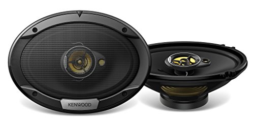 Kenwood, Sistema Di Altoparlanti Kfc-S6976Ex Serie Stage Sound A 3 Vie, Potenza Di Picco 500W, Montaggio A Filo, 3 Altoparlanti, Cono Del Woofer Da 6"