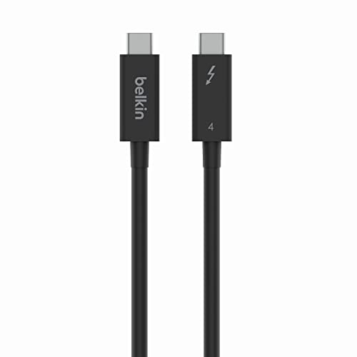 Belkin Cavo Thunderbolt 4 Attivo, Connessione Usb Type-C Con Power Delivery Pd Da 100W E Compatibilità Con Usb 4, Tb3, Macbook Pro, Iphone 15 Pro, Sam