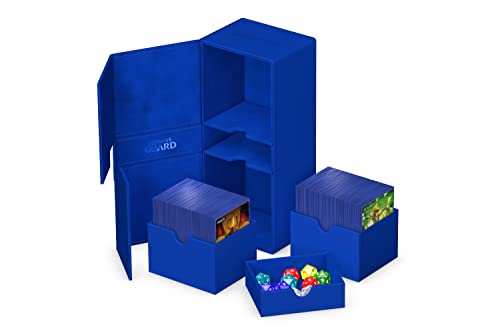 Ultimate Guard Twin Flip`N`Tray 266+ Xenoskin Bleu