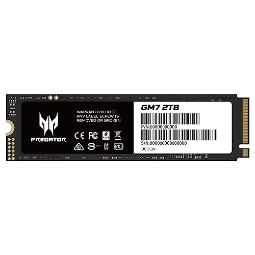 Hard Disk Acer Predator Gm7 2 Tb 2 Tb Ssd