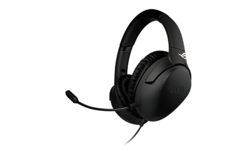 Rog Strix Go Wired Gaming Headset (Ai Noise-Canceling Mic, Discord Certified Mic, 40Mm Drivers, Hi-Res Audio, Usb-C, Lightweight, For Pc, Mac, Switch,