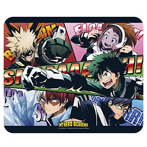 Abystyle My Hero Academia - Tappetino Per Mouse Morbido, Motivo: Comics