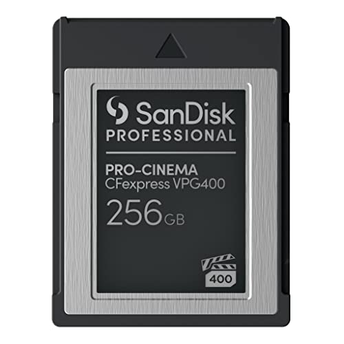 Sandisk Scheda Professionale Pro-Cinema Cfexpress Vpg400 Tipo B Fino A 1700 Mb/S