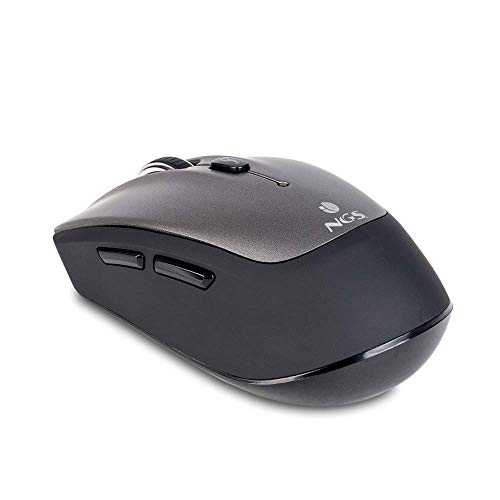 Ngs Frizz Bt Mouse Bluetooth Ottico 1600 Dpi Ambidestro Grigio