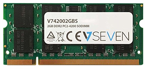 V7 V742002Gbs V7 2Gb Ddr2 Pc2-4200 533Mhz So Dimm Notebook Modulo Di Memoria - V742002Gbs