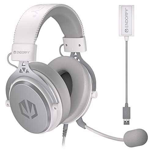 Endorfy Viro Plus Usb Onyx White Headset Wired Head-Band Music/Everyday