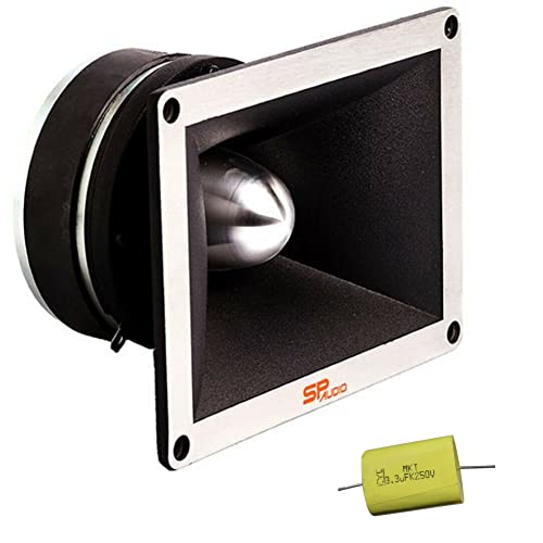 Sp Audio 1 Sptw-35S Sp Tw35S Driver Tweeter A Compressione Da 150 Watt Rms E 300 Watt Max Impedenza 4 Ohm Sensibilità 114 Db Spl Auto + Condensatore O