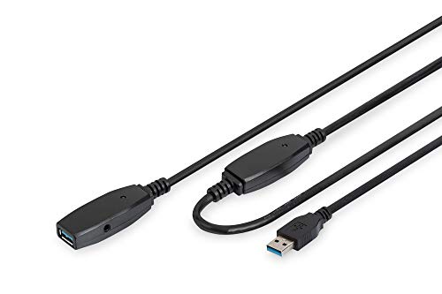 Digitus Cavo Di Prolunga Active Usb 3.0, 15 M