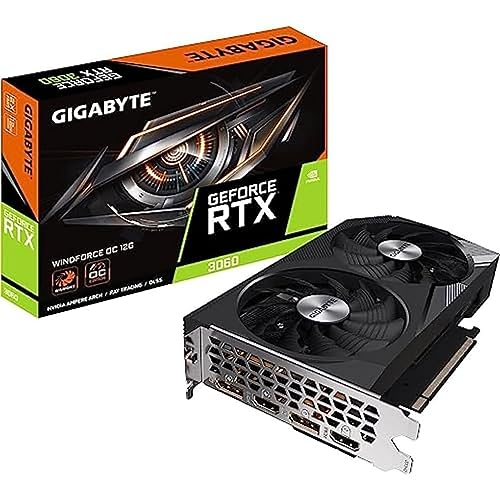 Gigabyte Rtx 3060 Windforce Oc 12G Nvidia Geforce Rtx 3060 12 Gb Gddr6