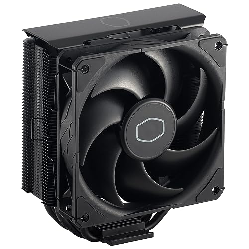 Raffreddatore Ad Aria Cpu Cooler Master Hyper 212 Nero - Finitura In Alluminio, 4 Tubi Di Calore Compatti A Contatto Diretto Continuo, Ventola Sicklef