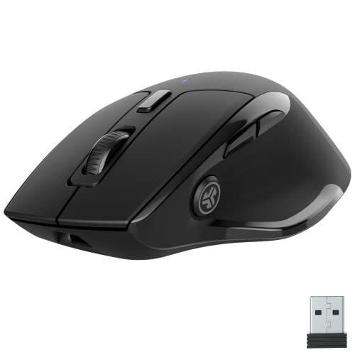 Jlab Jbuds - Mouse Wireless Wireless Da Collegare Tramite Bluetooth O Usb, Mouse Bluetooth Ergonomico Per Più Dispositivi, Per Computer Portatile/Tele