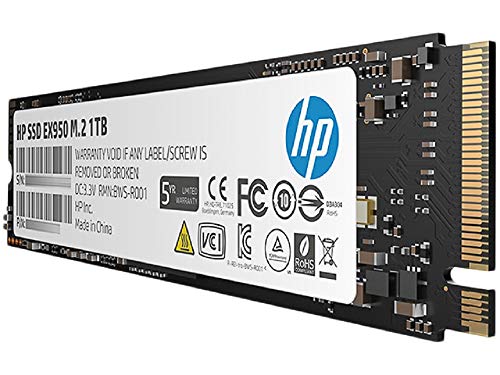 Hp Hewlett Packard Ex950 Disco Rigido Ssd Interno 1Tb 5Ms23Aa#Abb M.2 L:3500Mb/S S:2900Mb/S