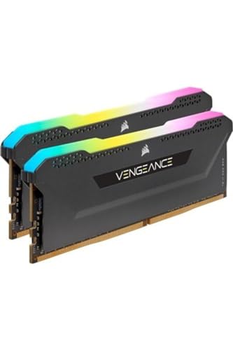 Corsair Vengeance Rgb Pro Sl 16Gb (2X8Gb) Ddr4 3200 (Pc4-25600) C16 1.35V Ottimizzato Per Amd Ryzen - Nero
