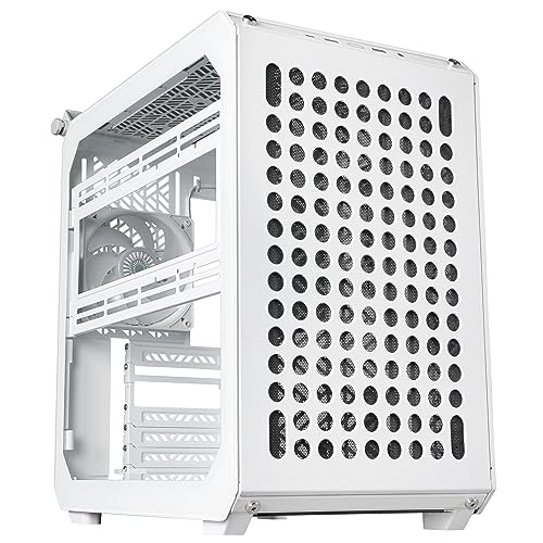 Cooler Master Qube 500 Flatpack - Case Pc Mid-Tower Atx, Modulare, 1 Ventola Posteriore Nera Sf Preinstallata 120Mm, Supporto Gpu Verticale, Supporta