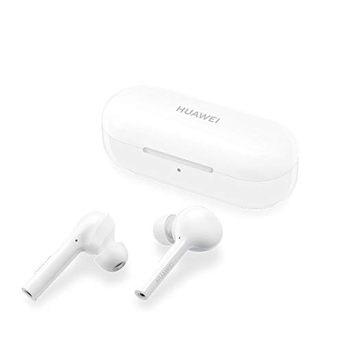 Huawei Freebuds Lite Cuffie Auricolare, True Wireless, Accessorio Originale, Ceramic White