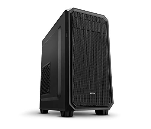 Nox Xtreme Products Microtower Coolbay Mx2 -Nxcbaymx2- Micro Atx Mini Tower, Lettore Di Schede Integrato, Ventola Da 120 Mm Inclusa, Usb 3.0, Fino A 4