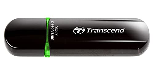 Transcend Ts8Gjf600 Jet Flash 600 Penna Usb 2.0, 8 Gb, Nero