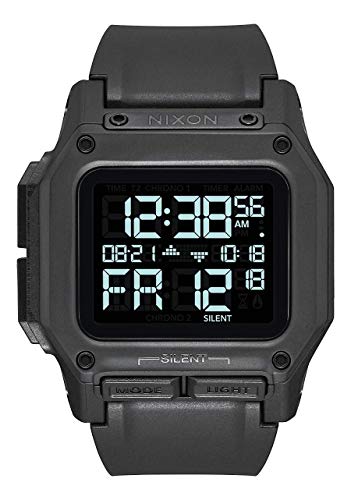 Nixon Orologio Digitale Unisex Con Cinturino In Silicone A1180-001-00